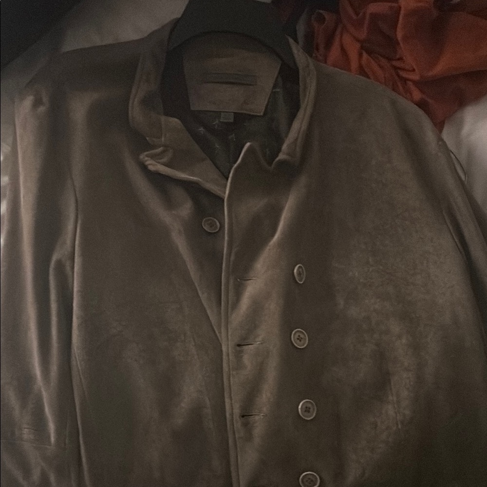 John Varvatos Brown Trench Coat Classic Design